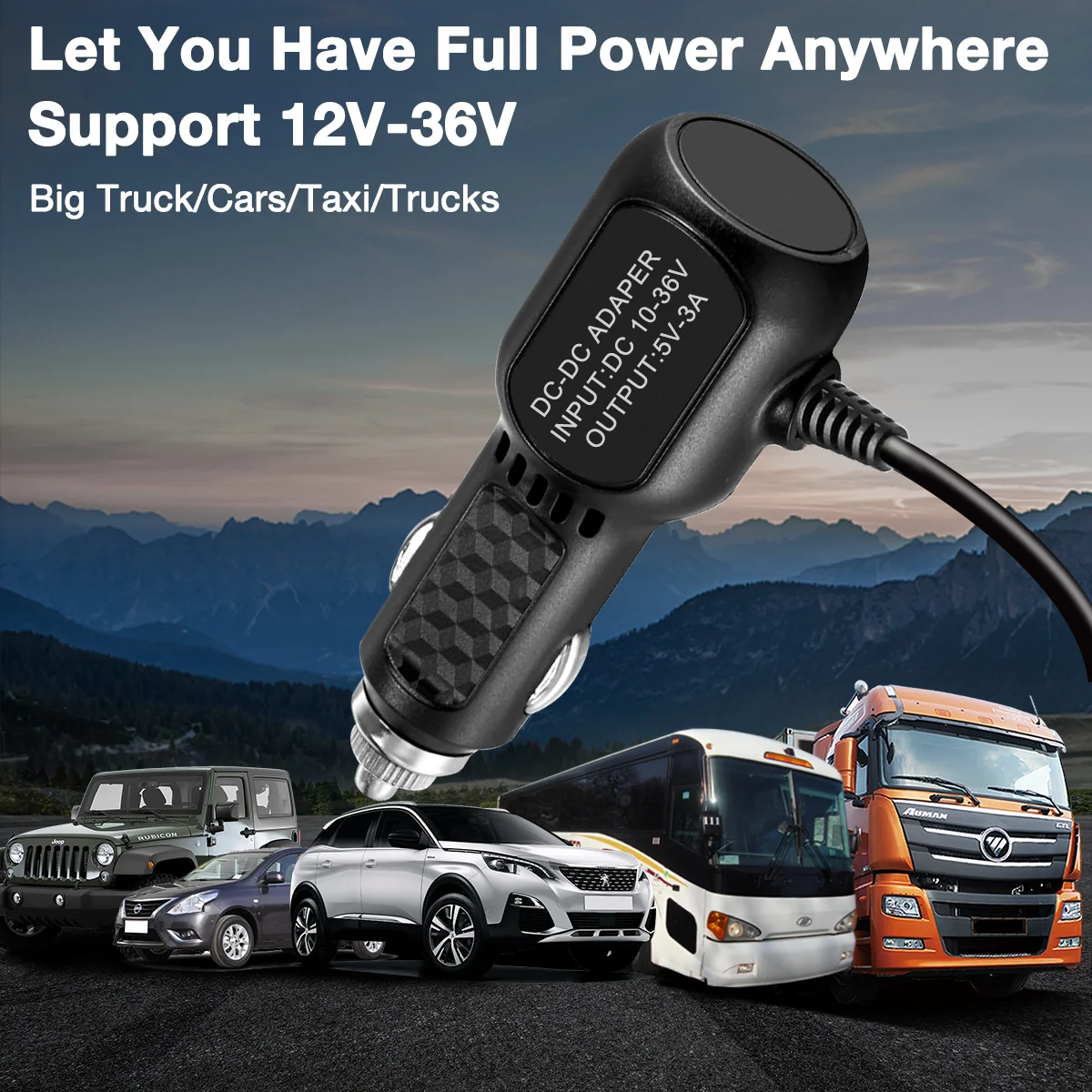 CARPURIDE Car Charger,12-24V Cigarette Lighter Power Adapter Compatible 103 - Image 4