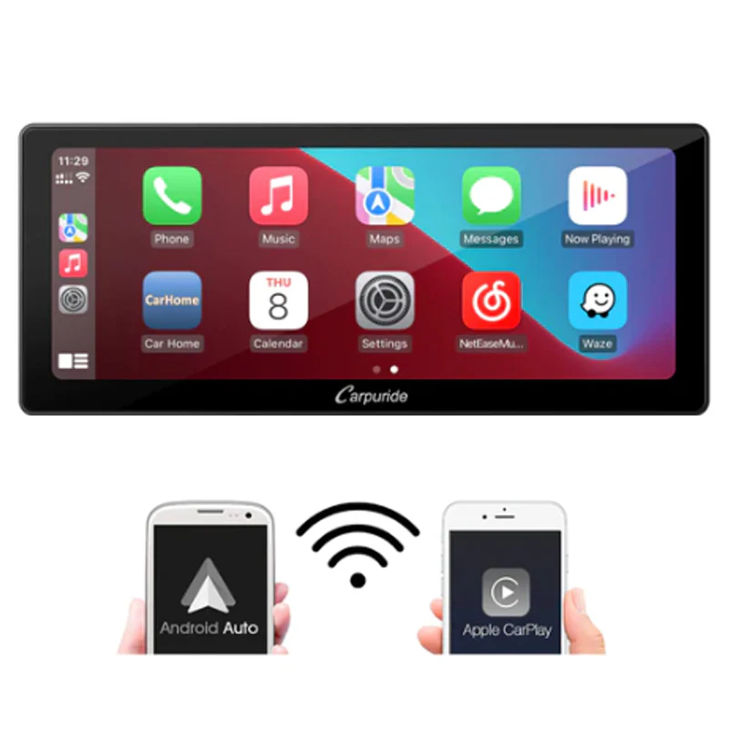 CARPURIDE W103 Portable Smart Multimedia Dashboard Console